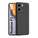 For Realme P3 Back Cover iBlack New