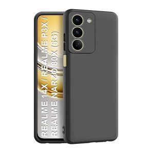 Realme P3X Back Cover iBlack