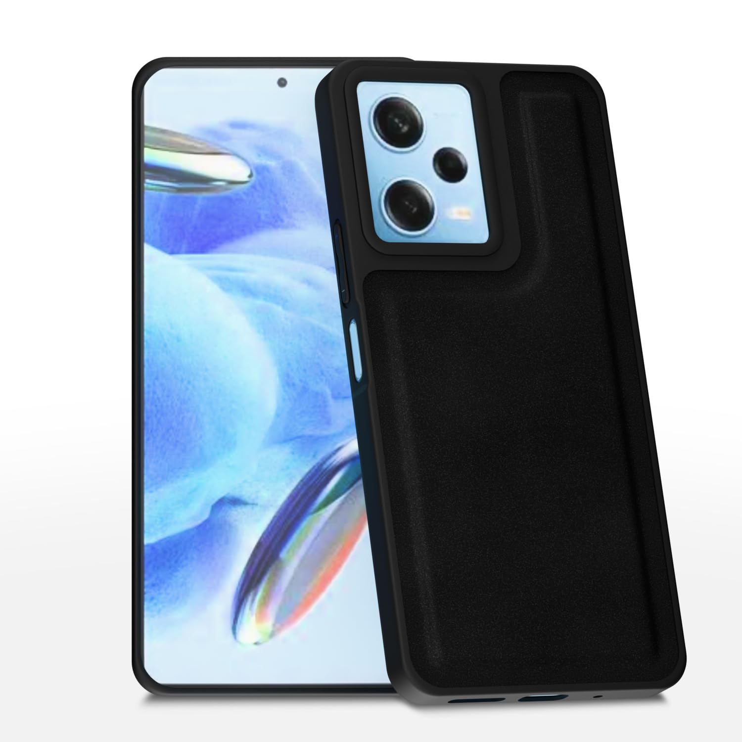 1 For Xiaomi Redmi 12 Back Cover iBlack New - Image 1
