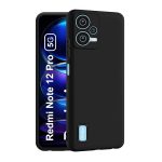 For Xiaomi Redmi Note 12 Pro Back Cover iBlack New