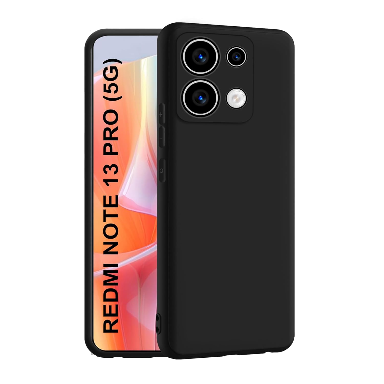 1 For Xiaomi Redmi Note 13 Pro Back Cover iBlack New - Image 1