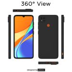 For Xiaomi Redmi 10A Back Cover iBlack New - Image 4