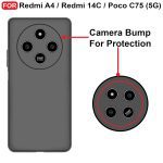 For Xiaomi Redmi 14C Civi Back Cover iBlack New - Image 5