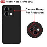 For Xiaomi Redmi Note 13 Pro Back Cover iBlack New - Image 5