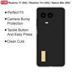 For Realme Narzo 60X Back Cover iBlack New - Image 8