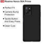 For Realme Narzo 50A Prime Back Cover iBlack New - Image 12