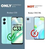 For Realme C33 Back Cover iBlack New - Image 9