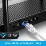 For Computer Ethernet Cable 15M New White or Blue - Image 5