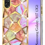 For Samsung Galaxy A07 Back Cover Diamond Cut Case New