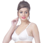 100% Cotton Light Weight Wire free Ultimate Lift True Support Women Bra unPadded - Image 2